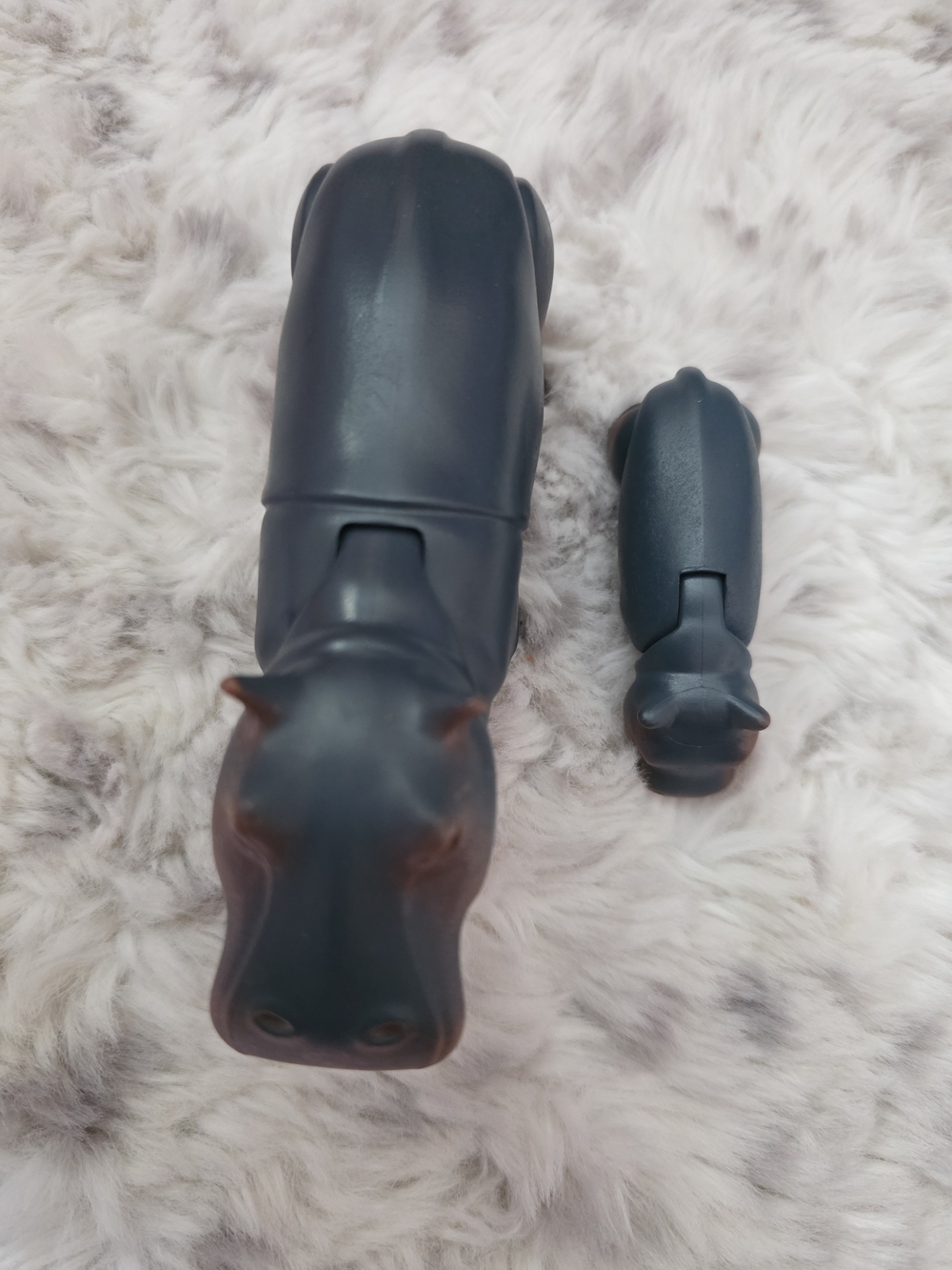 Playmobil Hippo with Calf